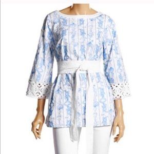 5/$25 Lilly Pulitzer Embroidered Tunic